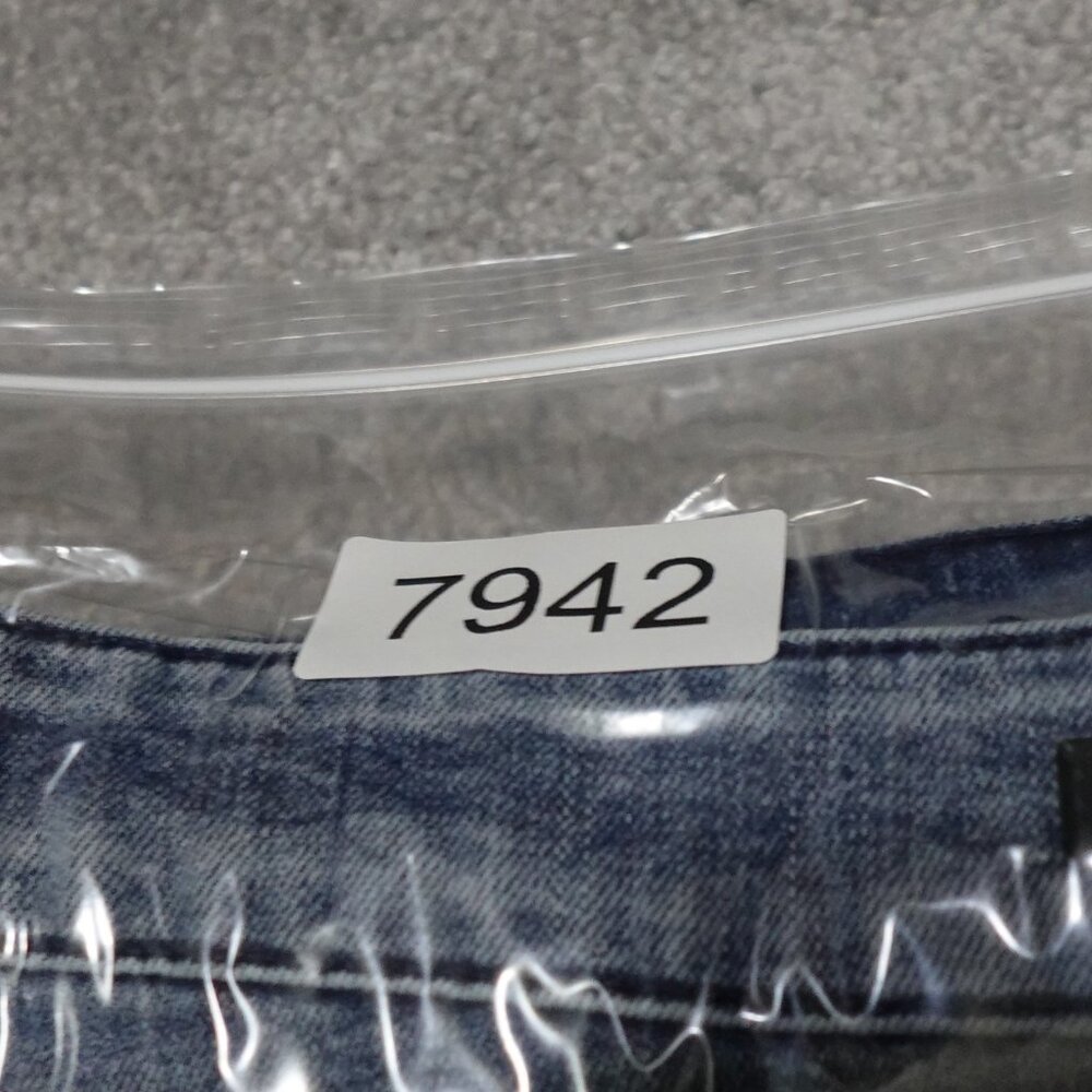 Liverpool Jeans Women's Size 12/31 Blue Denim Straight Mid Rise Workwear - Picture 13 of 13